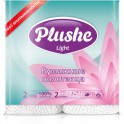 Полотенца бумажные Plushe 2шт 12м 2-сл Light