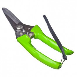 Секатор-ножницы садовые сталь ручки пластик 17см 186-008
