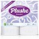 Бумага туалетная Plushe 2-сл 4шт. по 23м белый Standart New